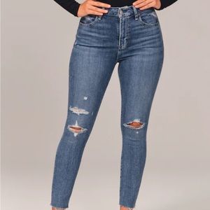 Abercrombie High Rise Super Skinny Ankle